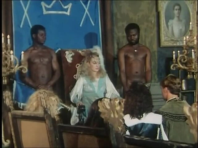 Black Sinner: Vintage cosplay of the knights who enjoy in the orgy