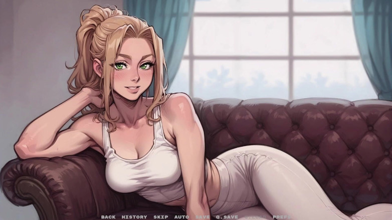 AVN Teller: 私の新しいガールフレンド #2 - 赤毛の義理の妹が新しい水着を見せます。大きなお尻と巨乳が見えます