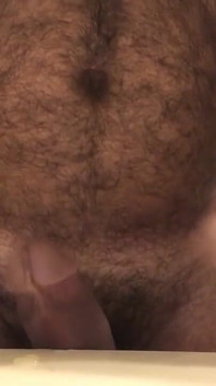 Divirtiéndome con mi polla Paja, precum y cum!