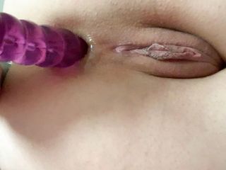 Sort Sativa: Fick meinen arsch - solo, nahaufnahme, anale masturbation