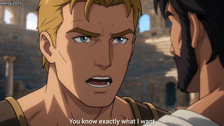 Hentai2025: Ai Generated Short Story Interracial Between Roman Soldier and Gladiator...