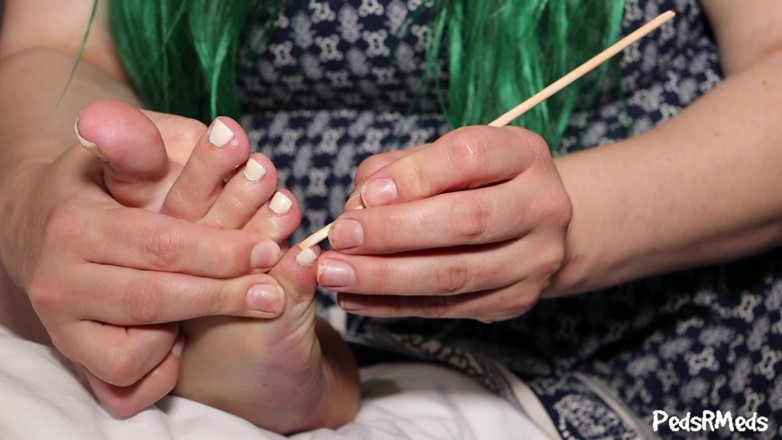 PedsRMeds: Shortlivedtyranny pedicure touch up