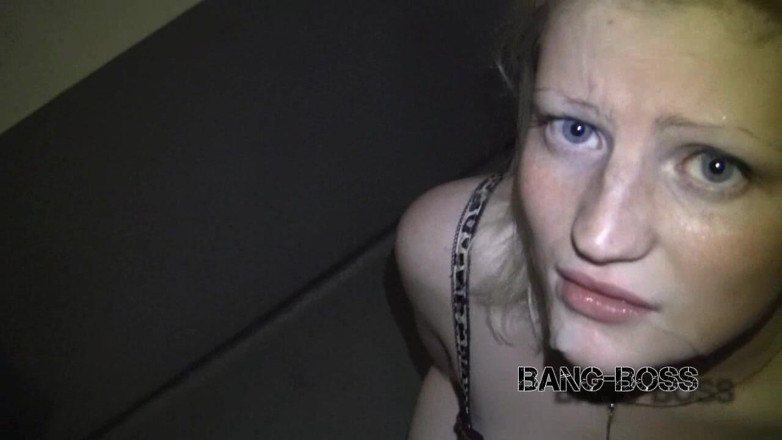 Bang-Boss: Blonde Slut Fucked in Public at Potsdamer Platz