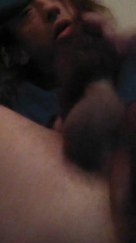 Masturbating My Taint; in Socks and Gloves