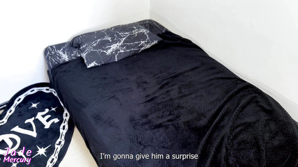 Jade Mercury: Fucking My Best Friend Boyfriend on His Bed