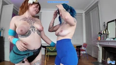 Khalamite om du spelar, knullar du oss! Nutaku Projekt Qt Cosplay Spel videospel POV Francaise FFM