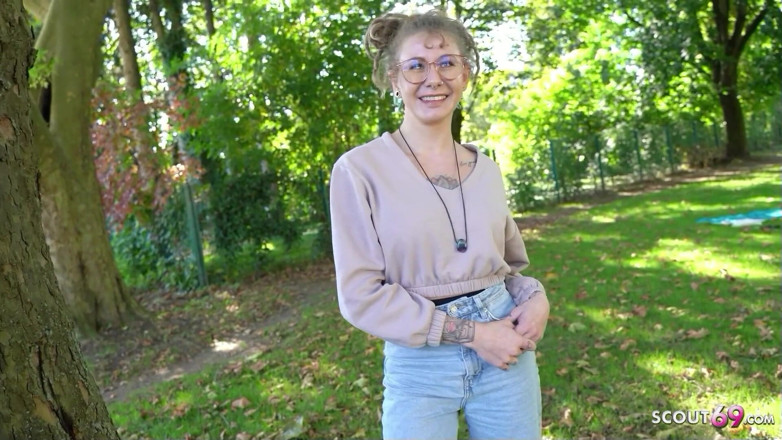German Scout: German Scout - First Anal Creampie Sex for Tiny Teen Julia...