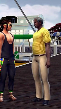 Diversão com velho amigo curioso - Wickedwhims