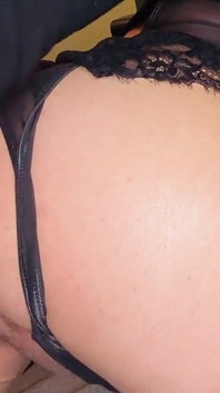 A Gay Man Dressed as a Woman Moves in a Seductive Manner.