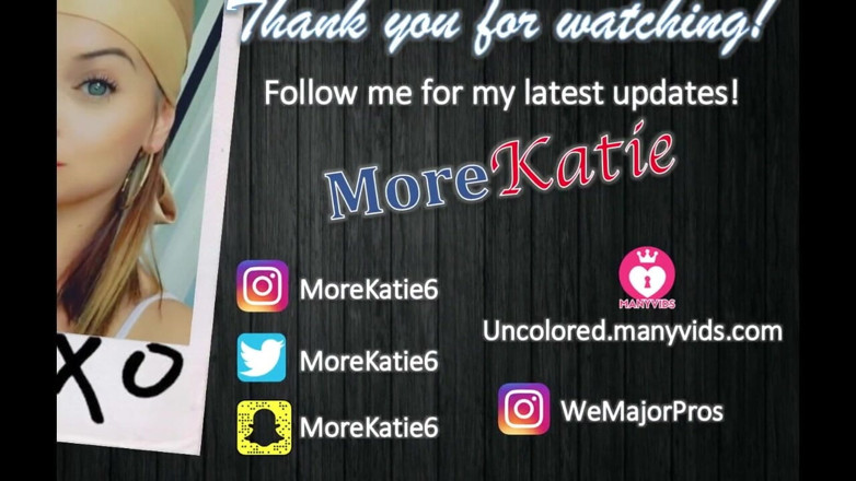 Katie Diggs: Stuff me hard and cum on my face