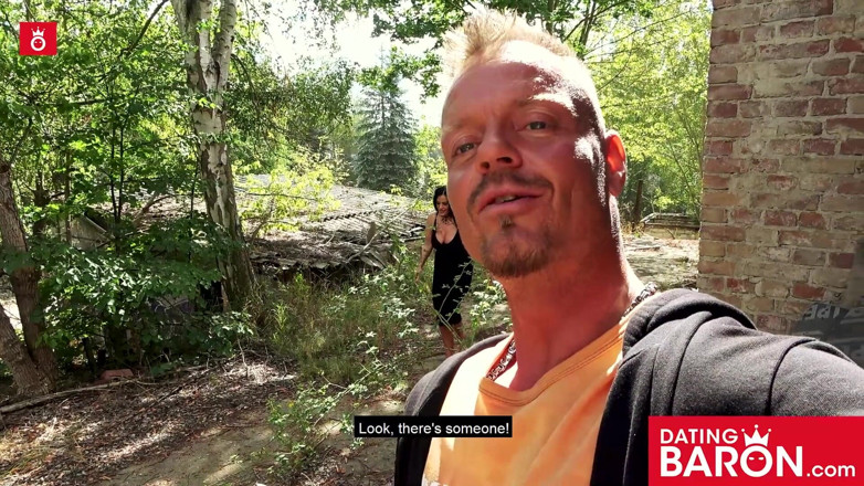 Dating Baron: German pornstar AshleyCumstar sucked his huge dick and received a...