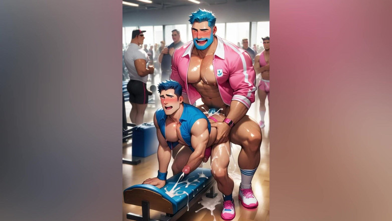 Bosss: Un beau cul aux cheveux roses se fait enculer