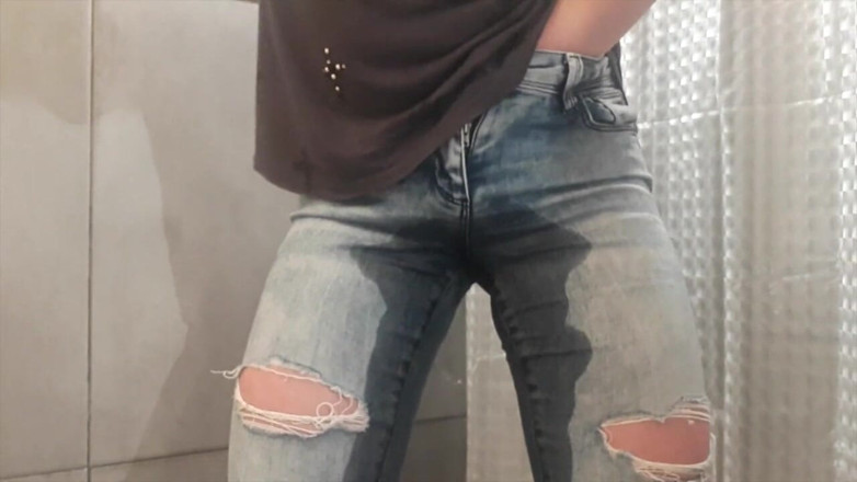 Aqua Pola: Compilación 8 videos de mis jeans húmedos