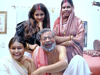 Desi Bold Movies: 継父は戦いのために彼の義理の娘を叱るパート2