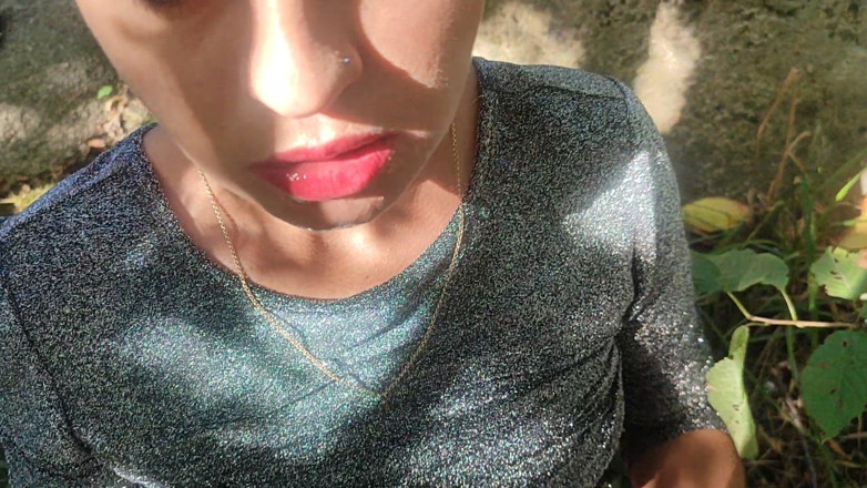 DirtyLubov: Outdoor Oral and Doggy Style Sex
