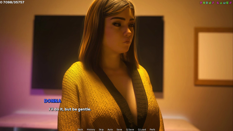 Porny Games: 《欲望的阴影》由Samandev制作 - 害羞的热辣人妻和大黑重新发现捆绑SM的乐趣 48