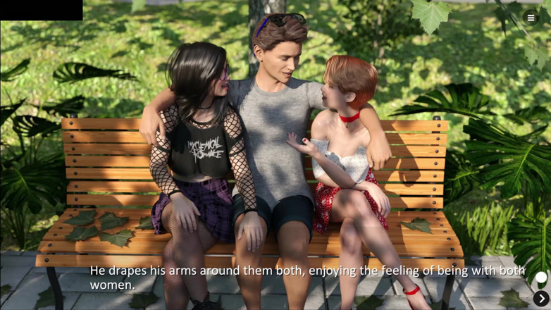 Studio-77: Hot Threesome in the Park - the Spellbook Pure Route