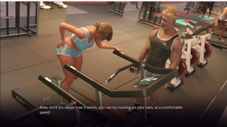 Johannes Gaming: Village Slut Transformation 33 Lilly Went to Train at the Gym