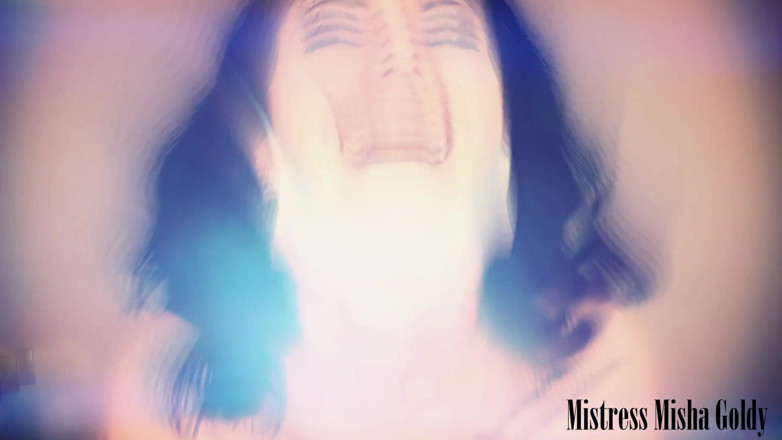 Goddess Misha Goldy: Dein letzter orgasmus vor deinem int() xicated ende! Psycho-henerin!