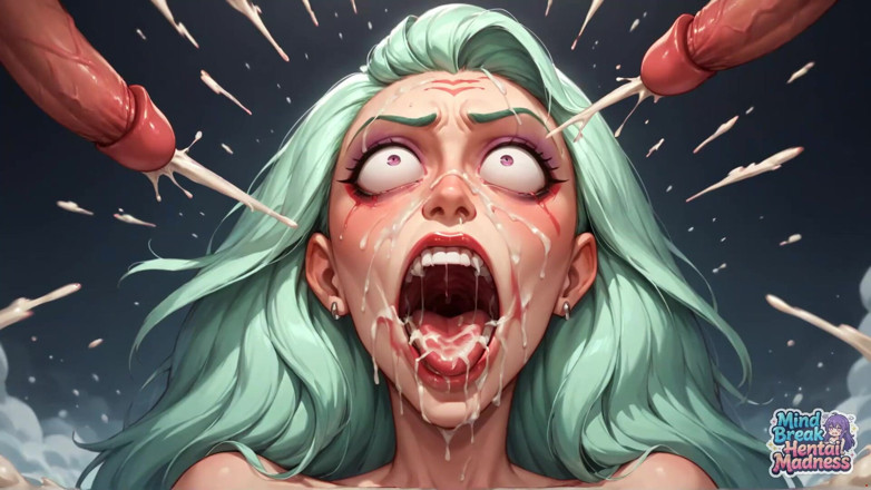 Mind Break Hentai Madness: Kekacauan rambut putih: orgasme tarik rambut yang memecahkan minda!