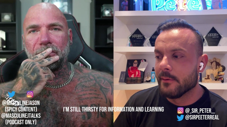 Raw and Uncensored with Masculine Jason: Porn star confessions - sir peter (bölüm 172)