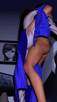Beauty Lustful Cosplayer - 3D Animation