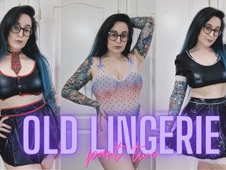 ElizabethsLingerie: 老内衣尝试 第二部分