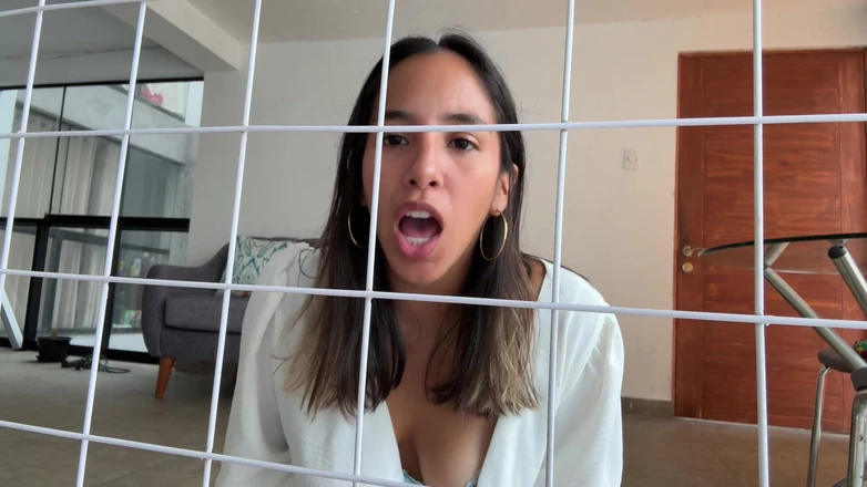 Goddess Alexa femdom: Teacher's Fav Pet Pet Play Caged POV Expose Play