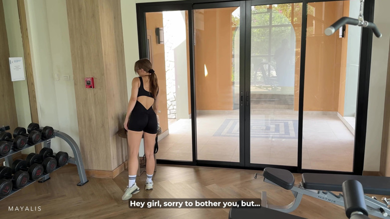 Lily Cute: První sezení roztomilého fitness trenéra je divoké!