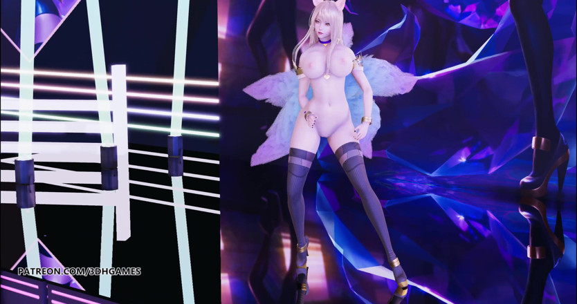3D-Hentai Games: [MMD]Karao - sexy danza nuda kda league of legends