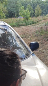 Pussy Fuck Next to the Car
