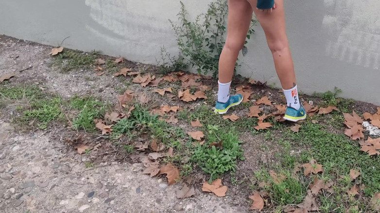 TheloveStory: Hot girl showing pussy outdoor