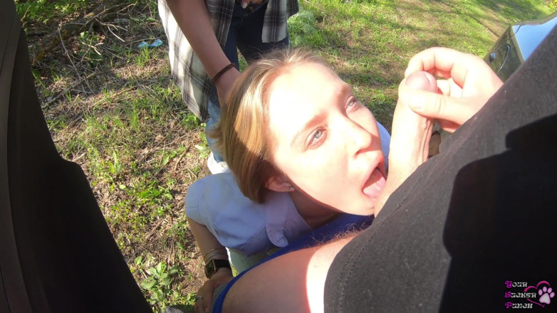 YSP Studio: Teman wanita hilang di rock-paper-gunting dan terpaksa menghisap rakan pengembara....