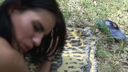 Cum Outdoor: Fucking outdoor in the woods