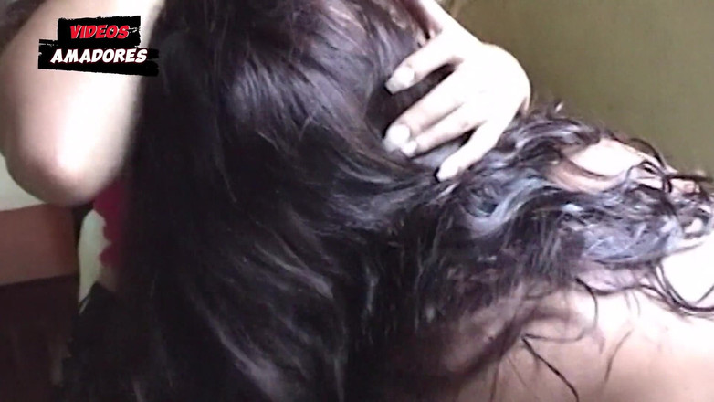 Amateurs videos: Min fru och hennes vän gjorde framför mig