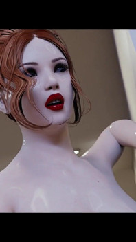 Corridor Encounter for a Redhead Futanari & a Latina