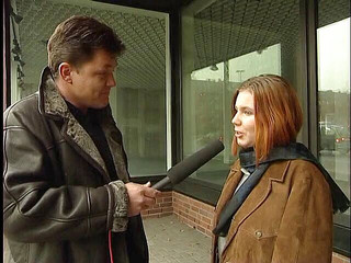 Lucky Cooch: Sladká dívka dává venkovní rozhovor