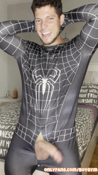 Spiderman Supercock Cum
