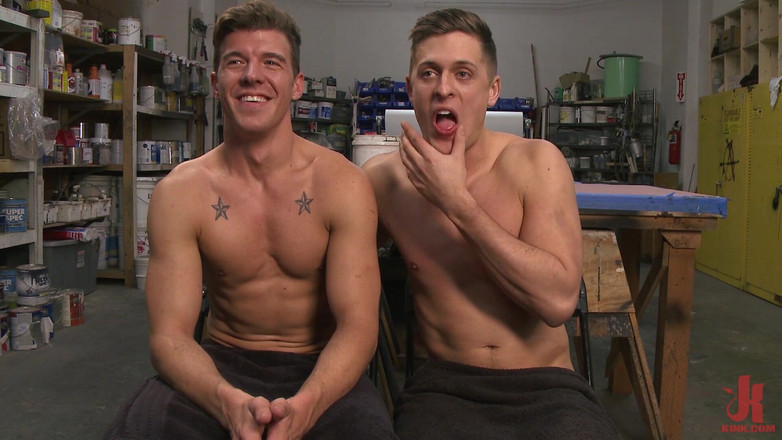Kink Men Classics: Tyler Rush &amp; Jj Knight šukají v práci