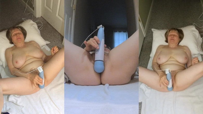 MarieRocks: Jack Hammer magic wand causes ultra-intense wet orgasm