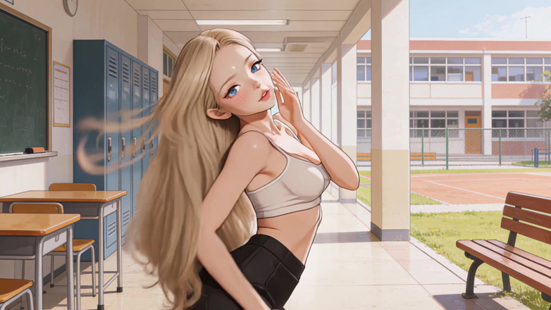 Sdanimacionescol: Ai는 깊은 목구멍과 슬러그로 십대를 생성