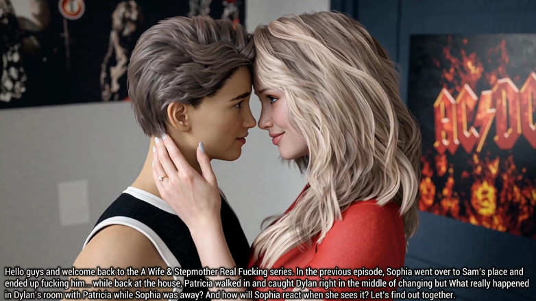 Porngame201: A Wife and Stepmother Real Fucking - Sophia Catches Dylan Fucking...