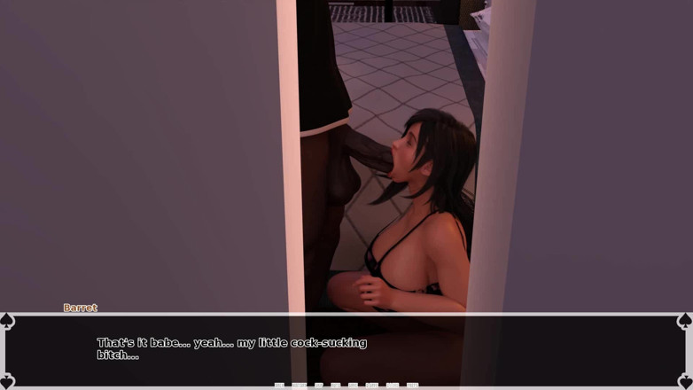 Dirty GamesXxX: Tifa's dark's heaven: il cornuto si nasconde nell'armadio e guarda...