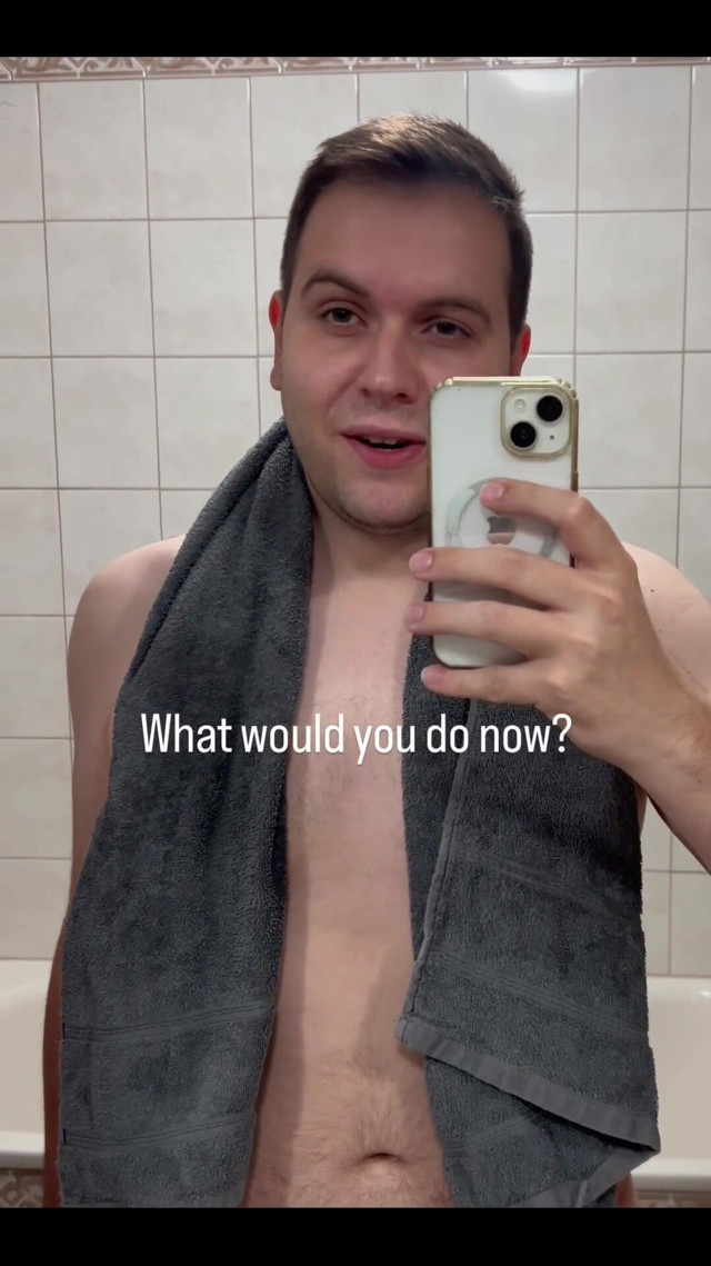 Just Got Out of the Shower - What Would You Like to Do with Me Now (Hotlover1995x)