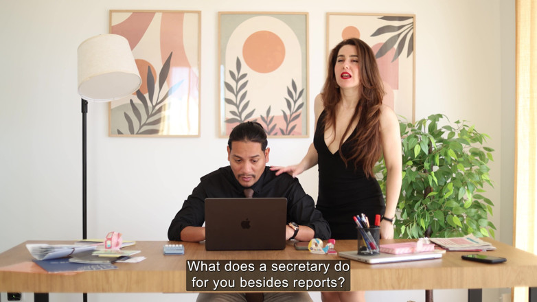 Caribbbean boy: Leti the Secretary Doesn’t Want to Lose Her Job... so...