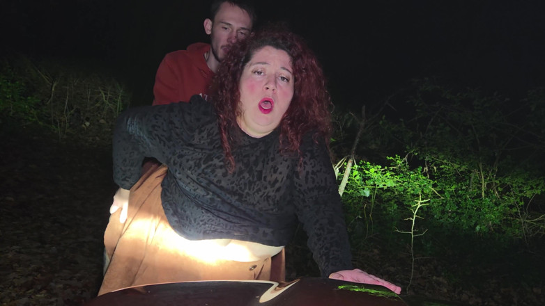 abricot sucree: Little Bitch Getting Fucked in the Middle of the Forest...