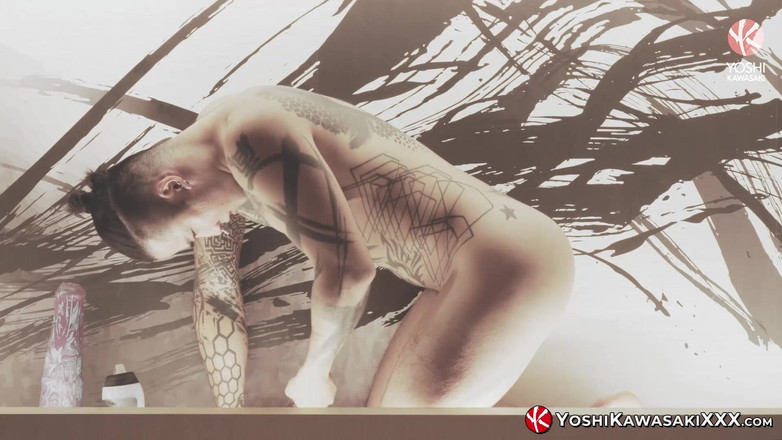 Yoshi Kawasaki XXX: Yoshikawasakixxx - японка Йоші Кавасакі анально грає соло