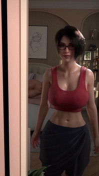 Rohes Filmmaterial (jill Valentine X futa Ada wong)