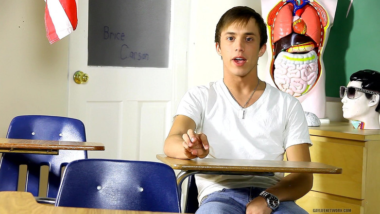 Teach Twinks: Södra hottie talar hans sinne