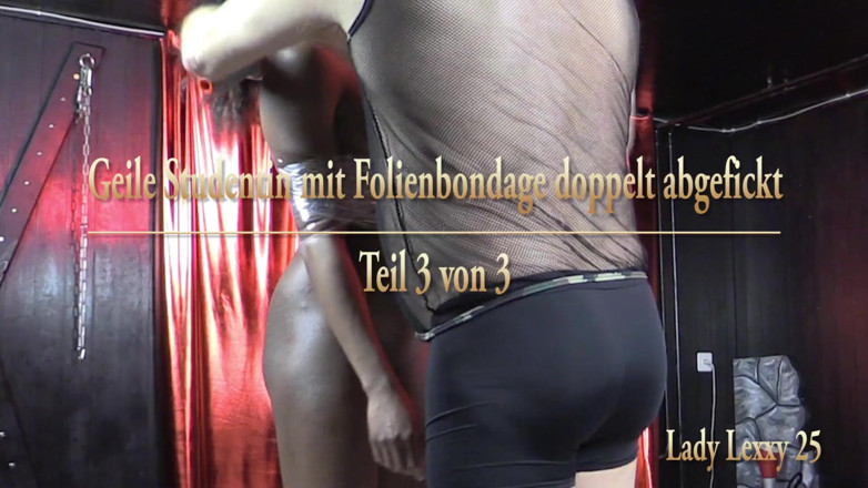 Private Porn Girls: Збуджена студентка двічі трахалася з фольгою в бондажі - частина 3